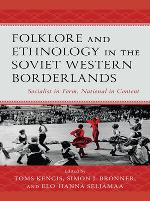 cover image of Folklore and Ethnology in the Soviet Western Borderlands